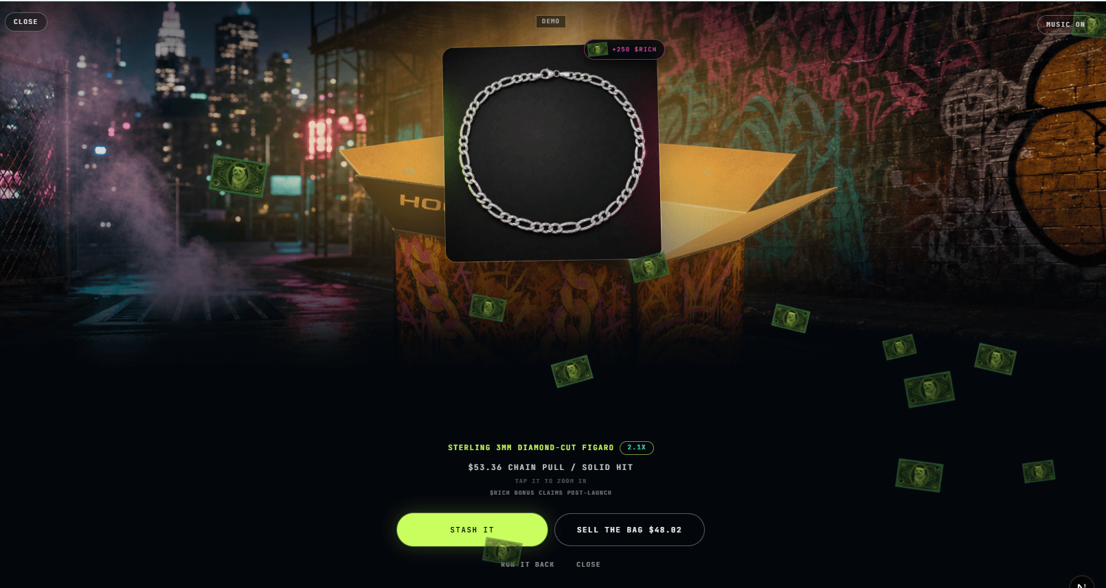 Hood.Rich reveal result with ownership actions