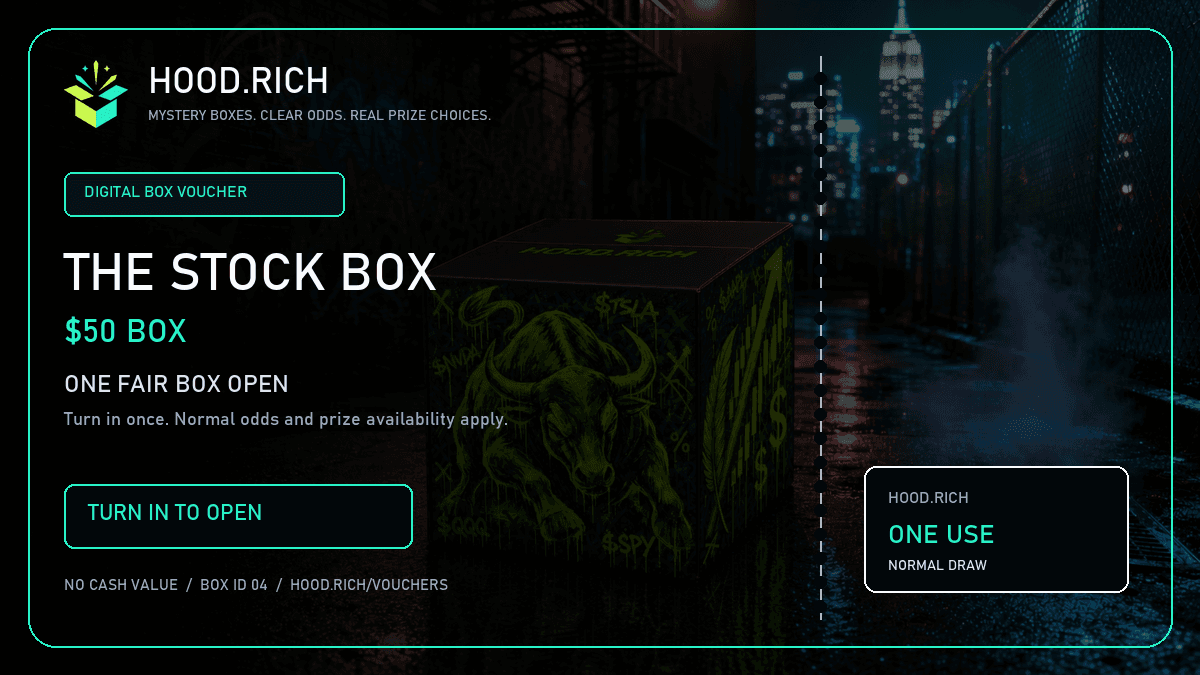 50 USDG Stock Box voucher