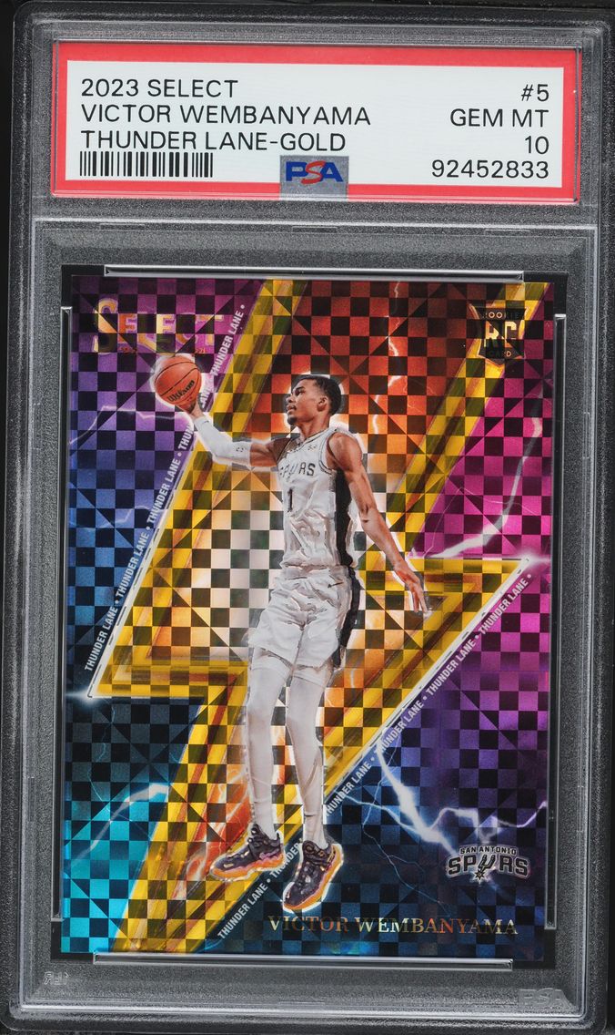 2023 #5 Victor Wembanyama PSA 10