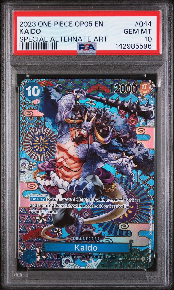 2023 #044 Kaido Special Alternate Art PSA 10 OP05-Awakening of the New Era One Piece