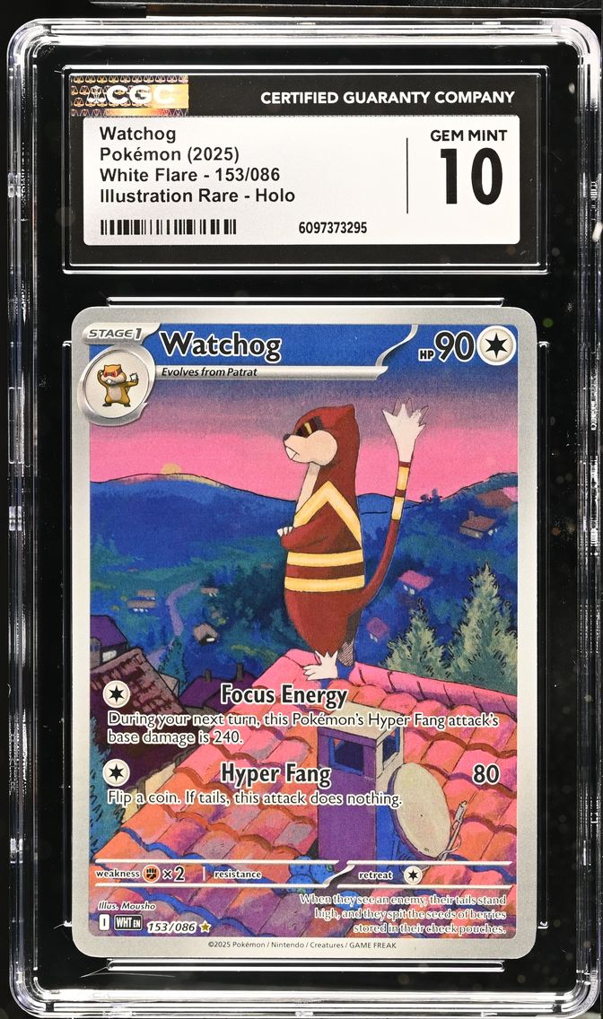2025 #153 Watchog CGC 10 White Flare - WHT EN - English