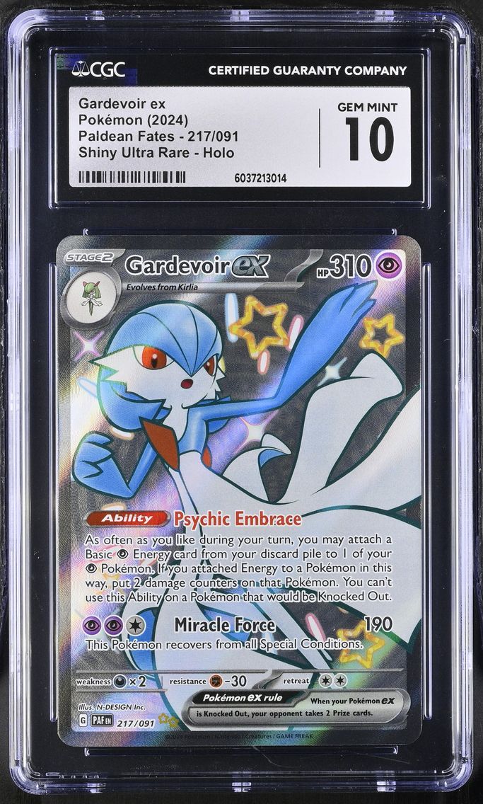 2024 #217 Gardevoir ex CGC 10 Paldean Fates - PAF EN - English