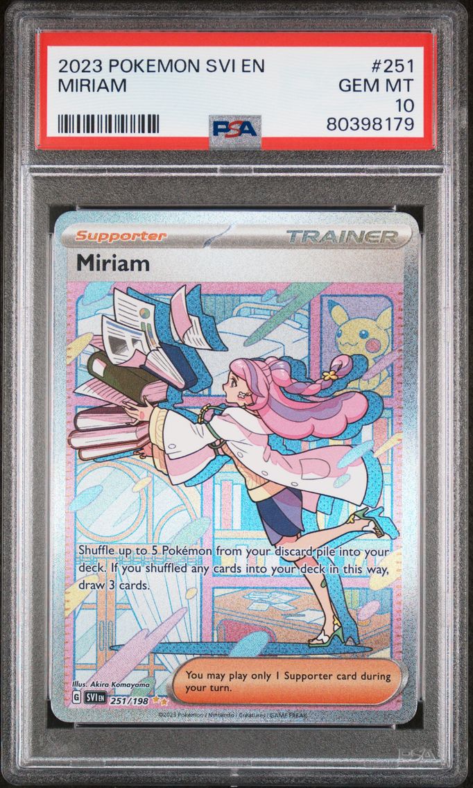 2023 #251 Miriam PSA 10 Svi EN-Scarlet & Violet