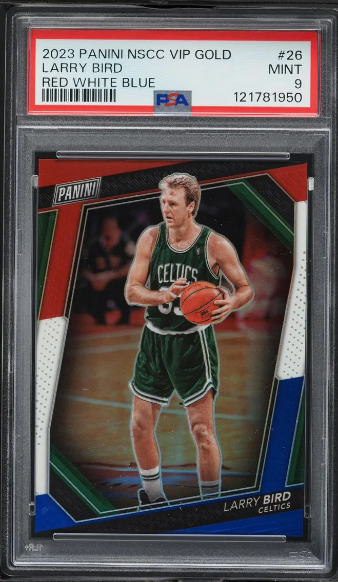 2023 #26 Larry Bird PSA 9 Panini National VIP Gold