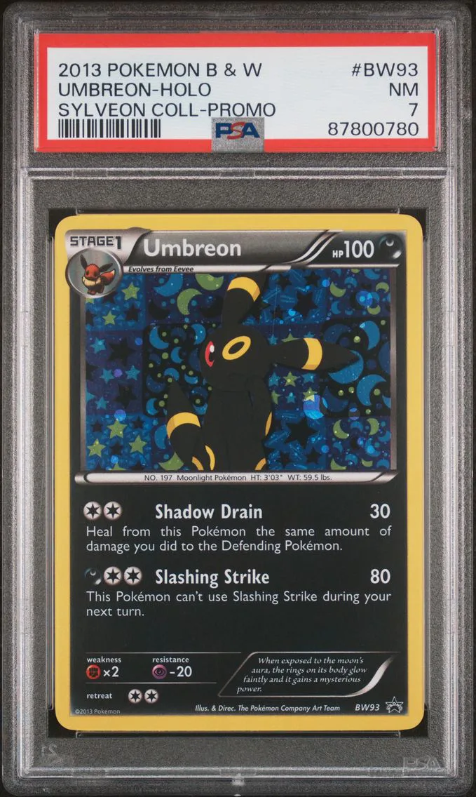 2013 #BW93 Umbreon-Holo PSA 7 Black & White Promo