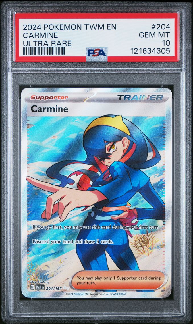 2024 #204 Carmine PSA 10 Twm EN-Twilight Masquerade