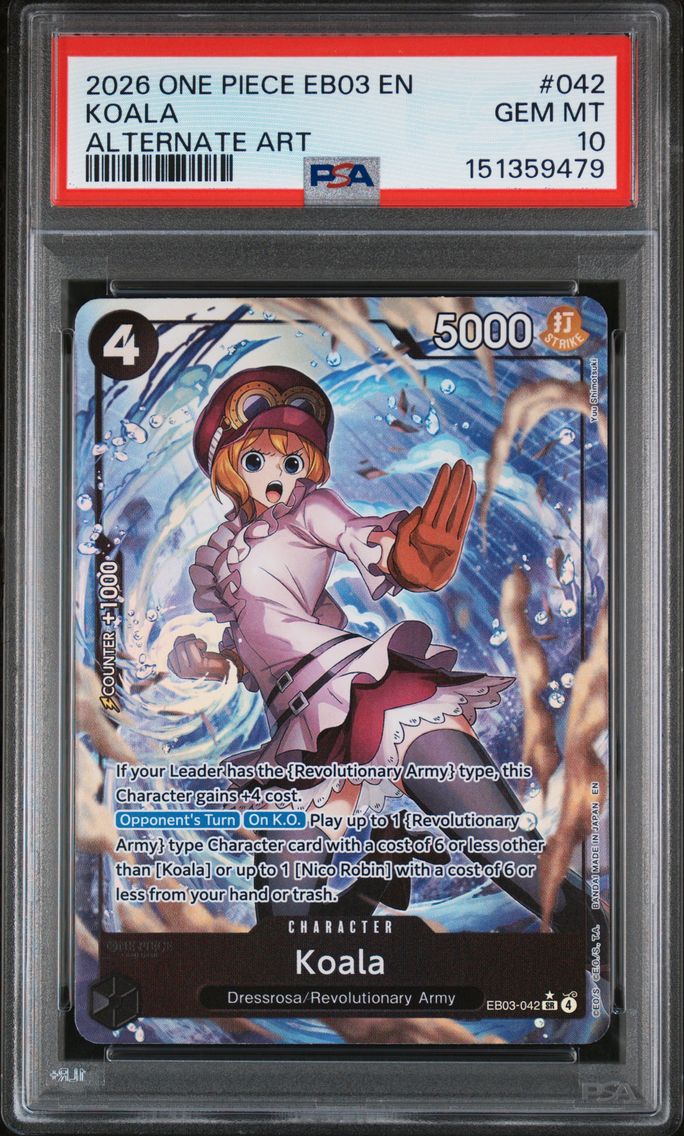 2026 #042 Koala PSA 10 One Piece