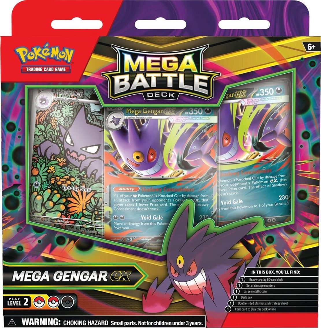 Pokemon TCG: Mega Battle Deck Mega Gengar ex/Mega Diancie ex (ASSORTED)