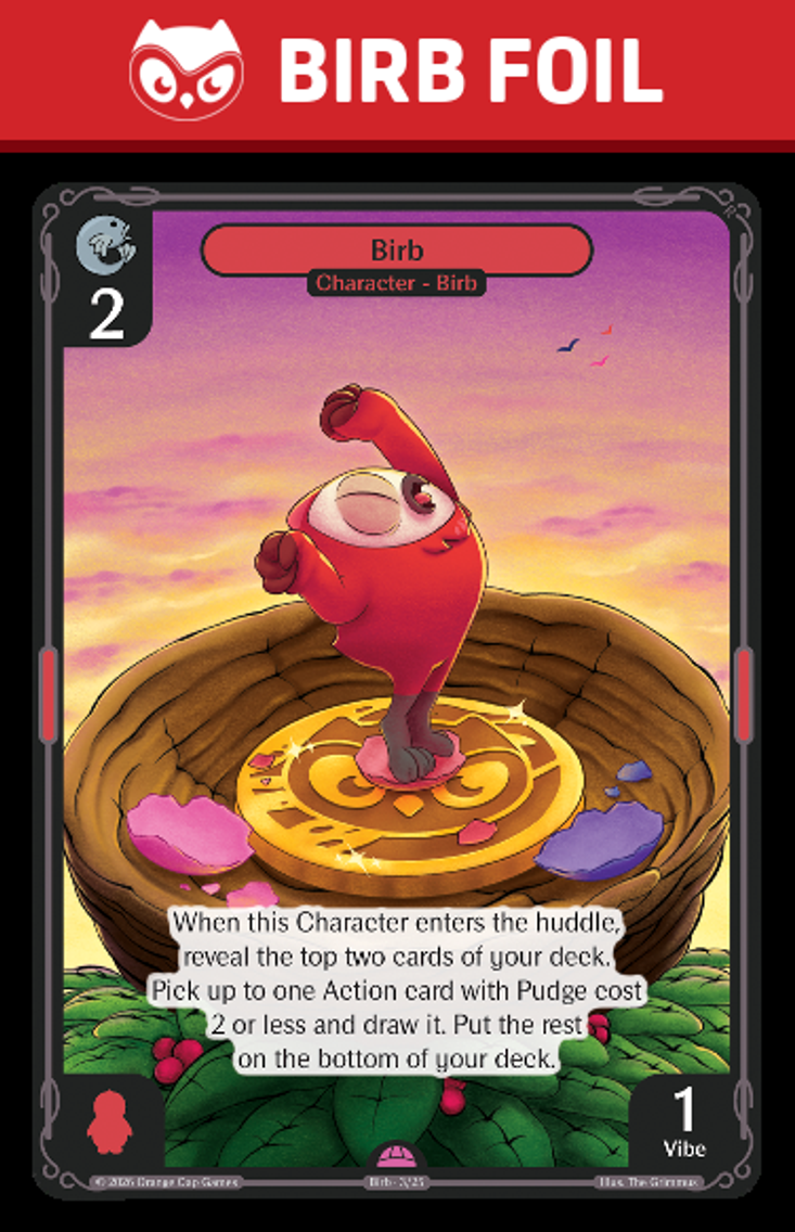 2026 Birb Vibes TCG Promo #3 - Birb Foil