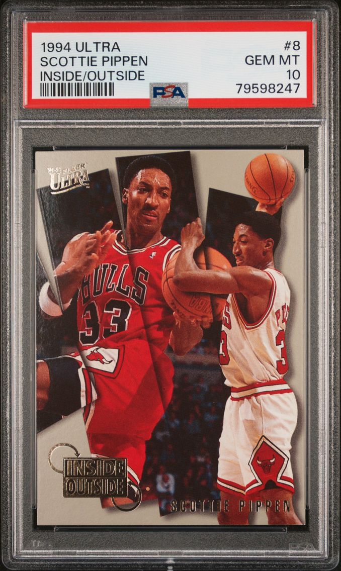 1994 #8 Scottie Pippen PSA 10 Ultra Inside/Outside