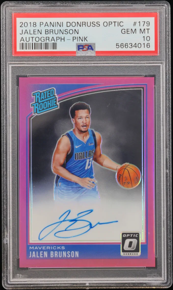 2018 #179 Jalen Brunson PSA 10 P