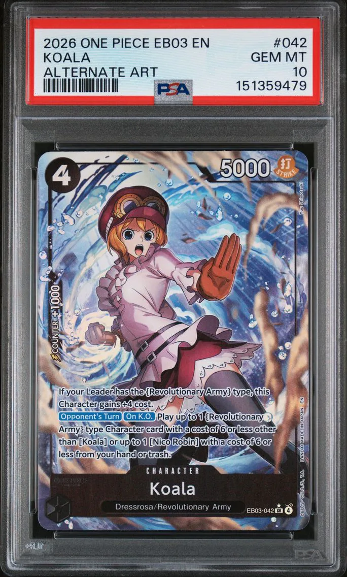 2026 #042 Koala PSA 10 One Piece