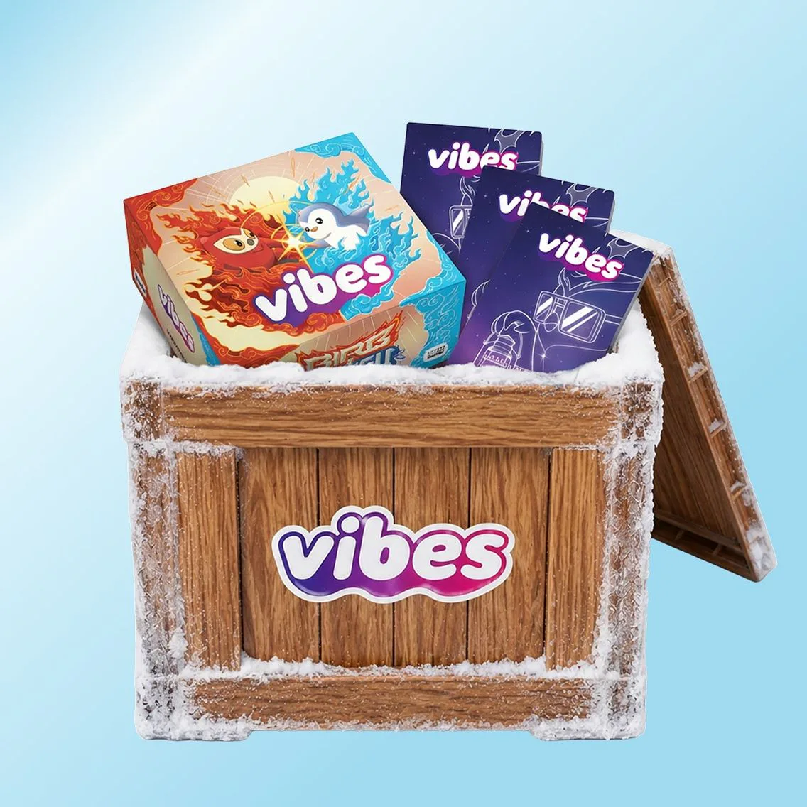 Vibes Set 3 Starter Bundle: Birb & Pengu Booster Box + Sleeves