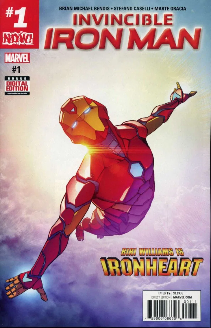 2017 #NA 2017 Invincible Iron Man (3rd Series) #1 Marvel Comics