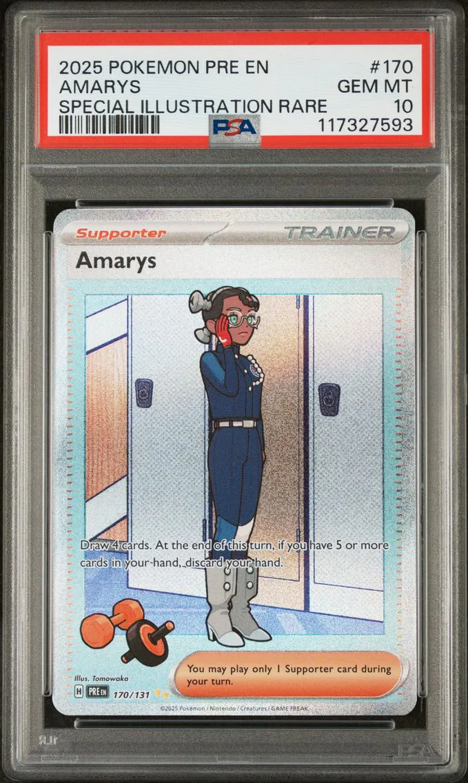 2025 #170 Amarys PSA 10 Pre EN-Prismatic Evolutions