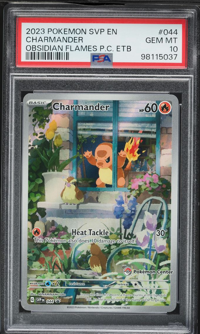 2023 #044 Charmander PSA 10 Svp EN-SV Black Star Promo Pokemon