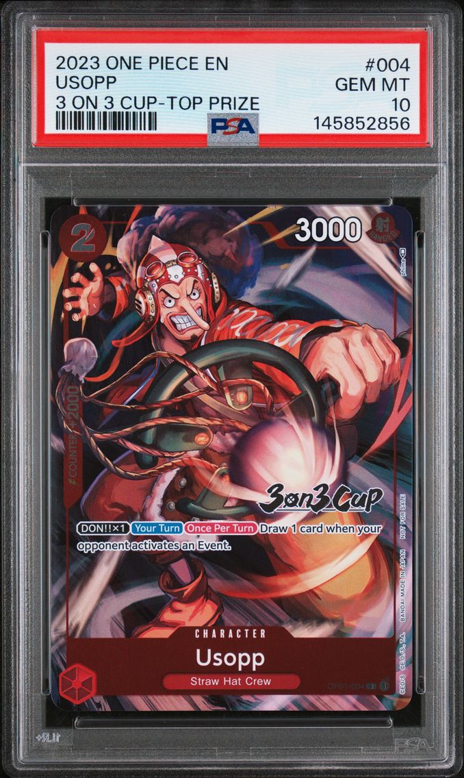 2023 #004 Usopp PSA 10 One Piece Promos