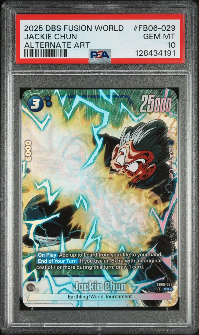 2025 #FB06-029 Jackie Chun PSA 10 Dragon Ball Super Card Game Fusion World Rivals Clash