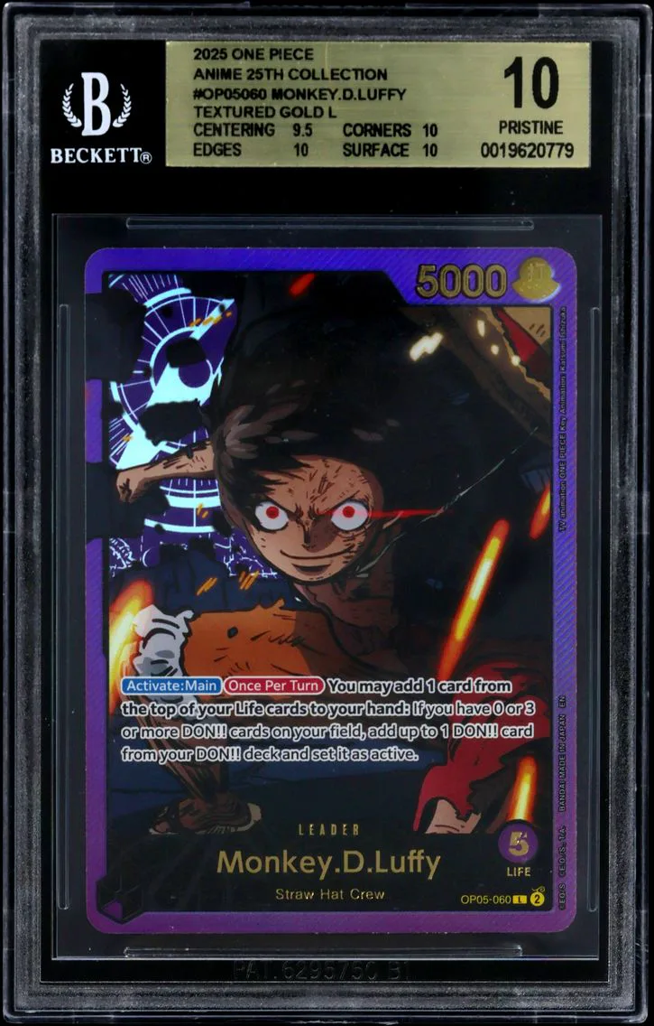 2025 #OP05060 Monkey.D.Luffy TEX