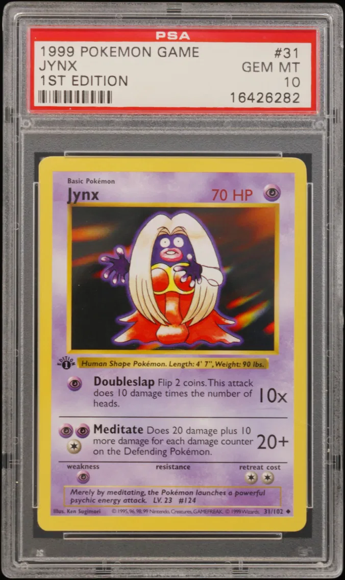 1999 #31 Jynx 1st Edition PSA 10