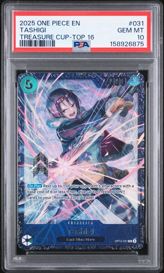 2025 #031 Tashigi PSA 10 One Pie