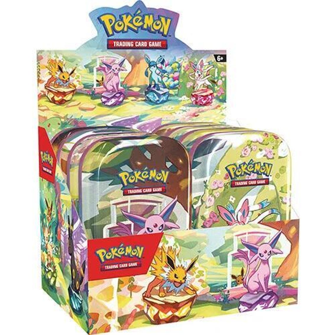 Prismatic Evolutions Mini Tin Display Case - SV: Prismatic Evolutions (PRE)