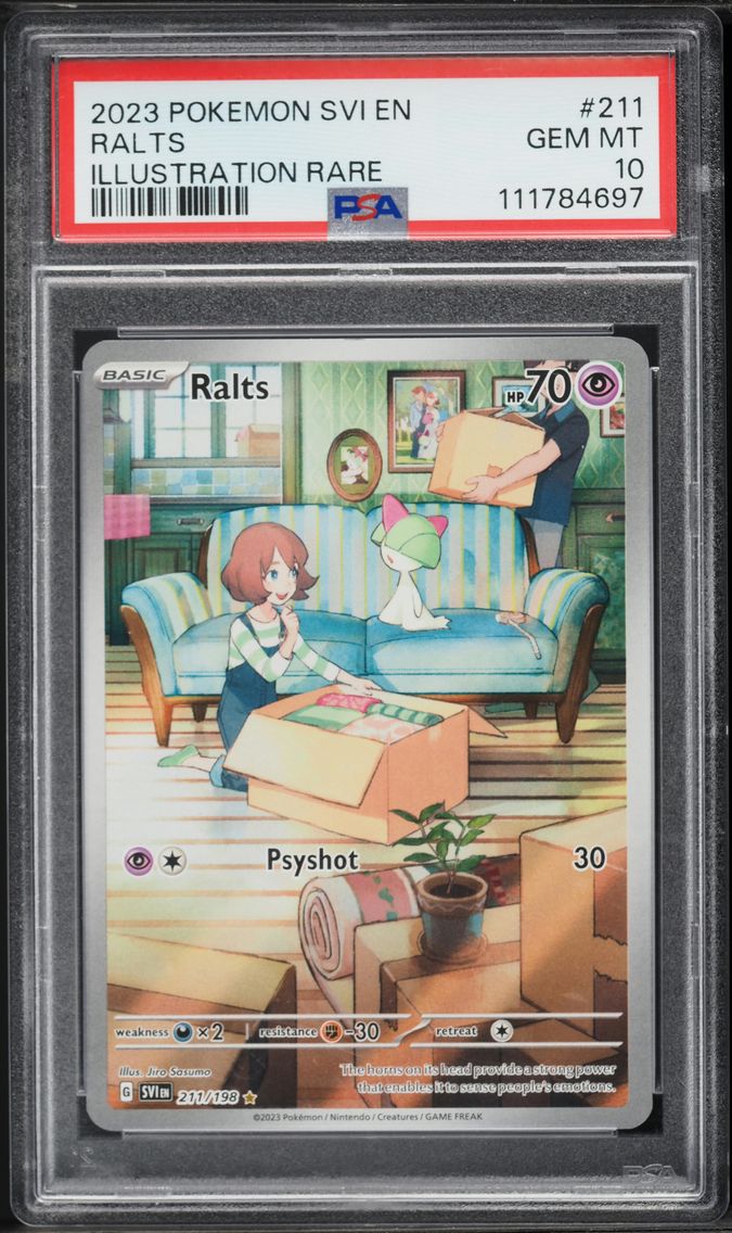 2023 #211 Ralts PSA 10 Svi EN-Scarlet & Violet Pokemon