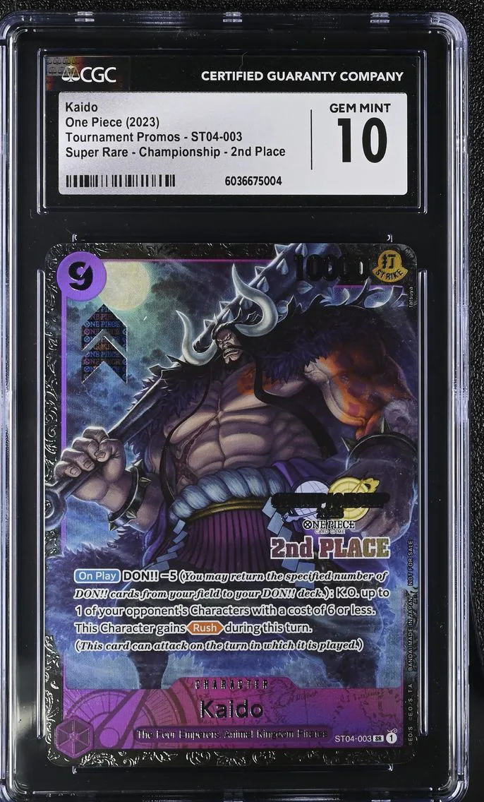 2023 #ST04-003 Kaido 2nd Place C