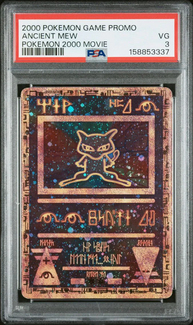 2000 #NA Ancient Mew PSA 3 Game Movie