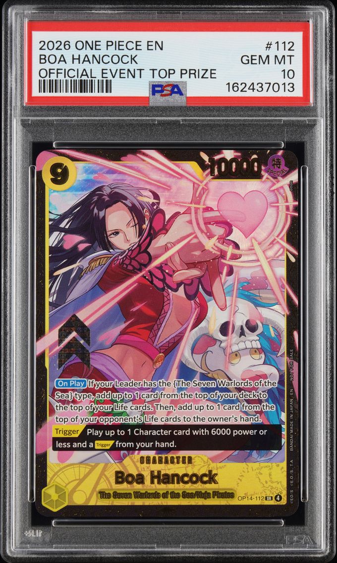 2026 #112 Boa Hancock PSA 10 One