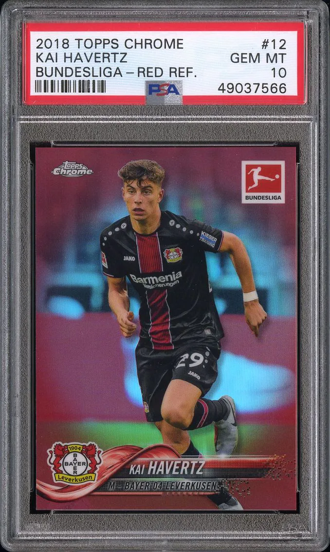 2018 #12 Kai Havertz PSA 10 Topp