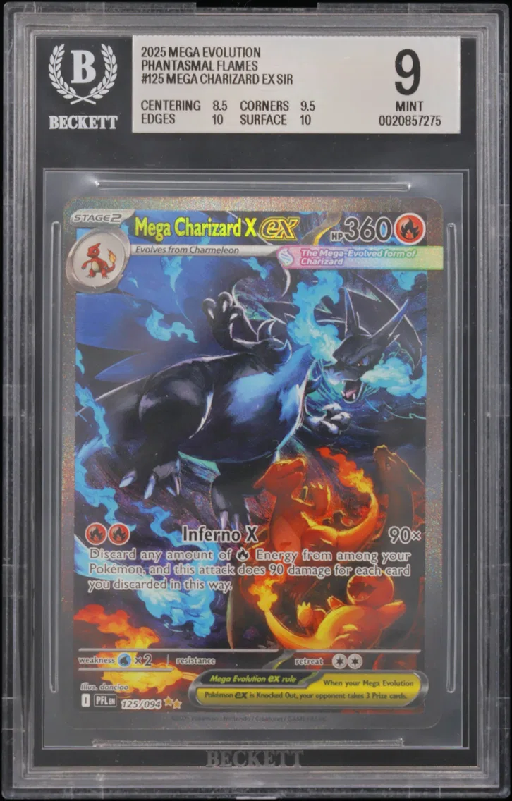2025 #125 Mega Charizard X ex SI