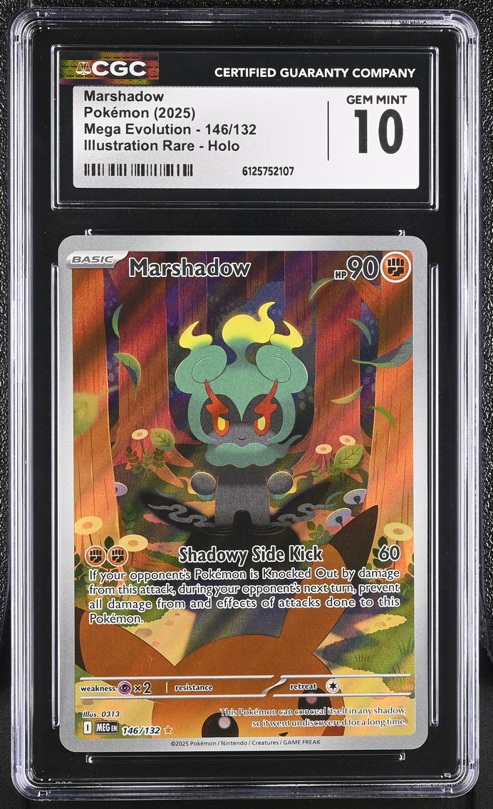 2025 #146 Marshadow CGC 10 Mega Evolution - MEG EN - English