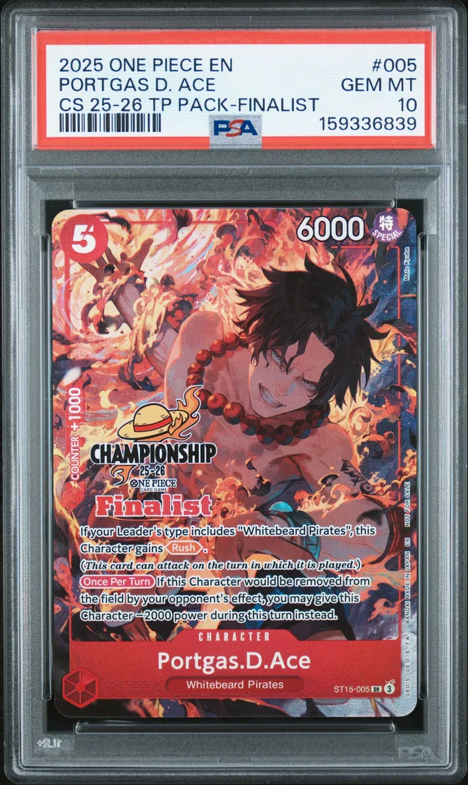 2025 #005 Portgas D. Ace PSA 10