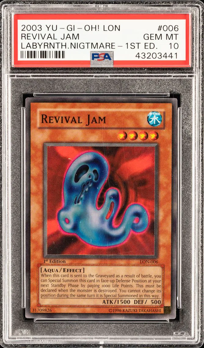 REVIVAL JAM LON-006 LABYRINTH OF NIGHTMARE | 1ST EDITION 2003 PSA 10