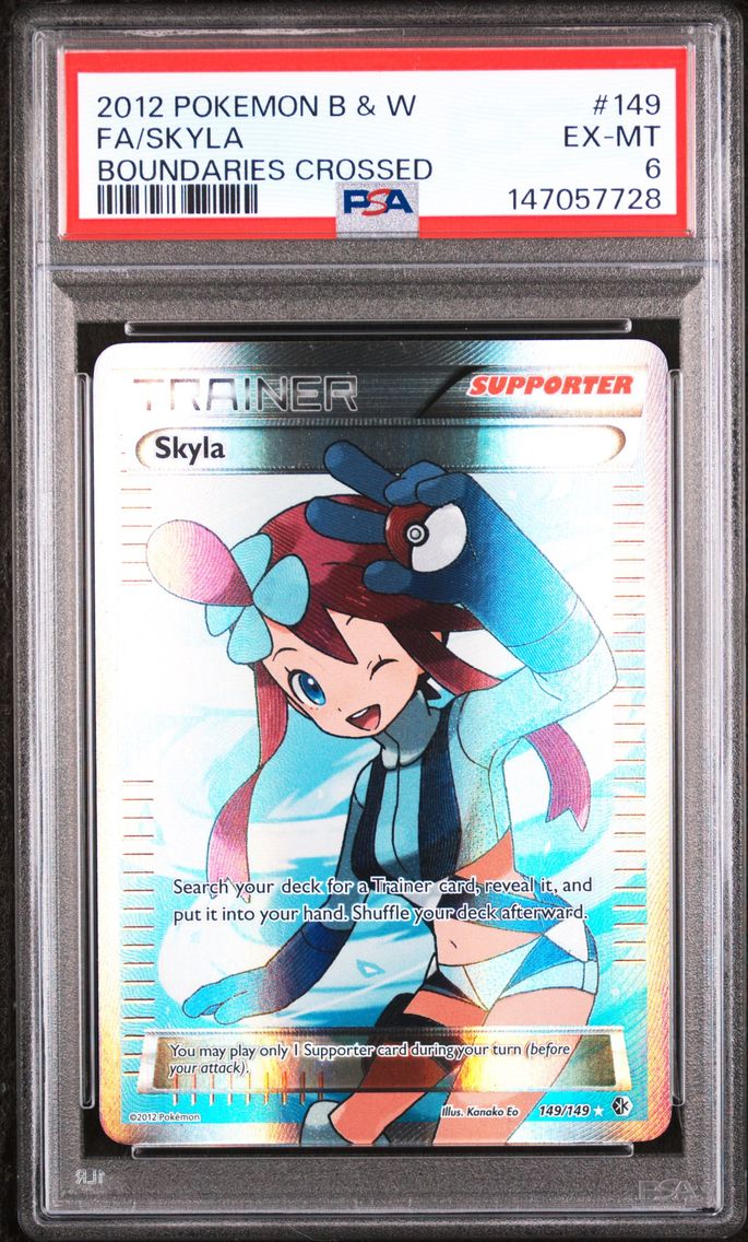 2012 #149 Full Art/Skyla PSA 6 Black & White Boundaries Crossed