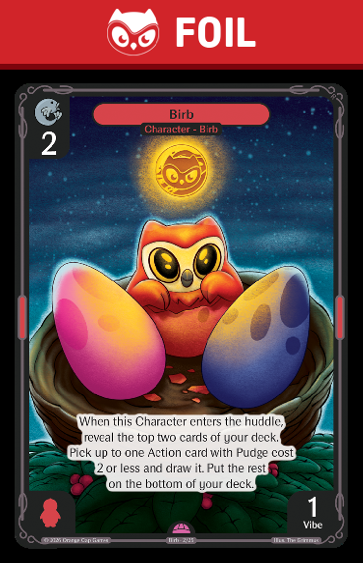 2026 Birb Vibes TCG Promo #2 - Foil