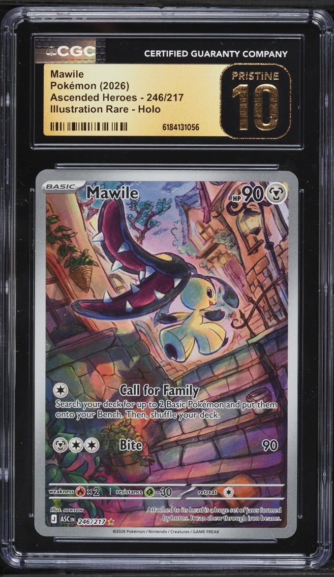 2026 #246 Mawile CGC 10 Pokemon Mega Evolution Ascended Heroes IR