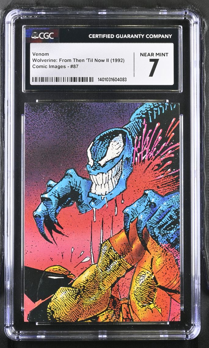 1992 #87 Venom CGC 7 Wolverine: From Then 'Til Now II - English
