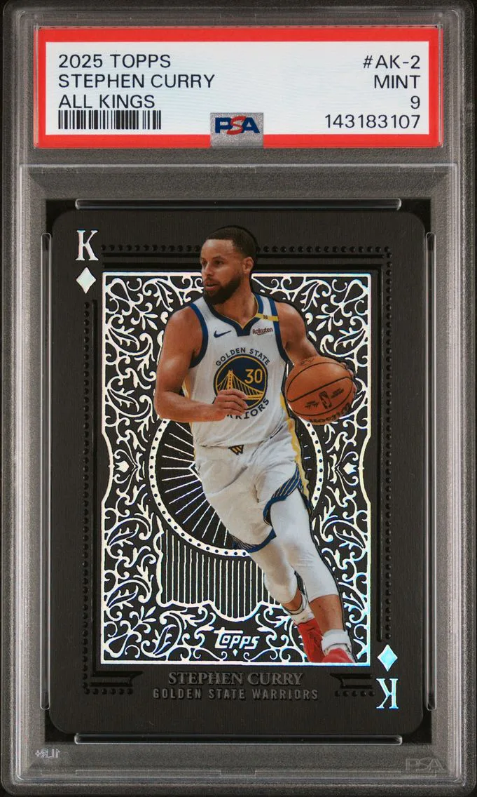 2025 #AK-2 Stephen Curry PSA 9 T