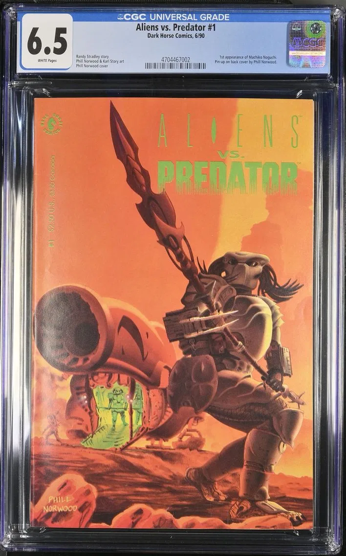 1990 #NA 1990 Aliens vs. Predator #1 CGC 6.5 Dark Horse Comics CGC 6.5