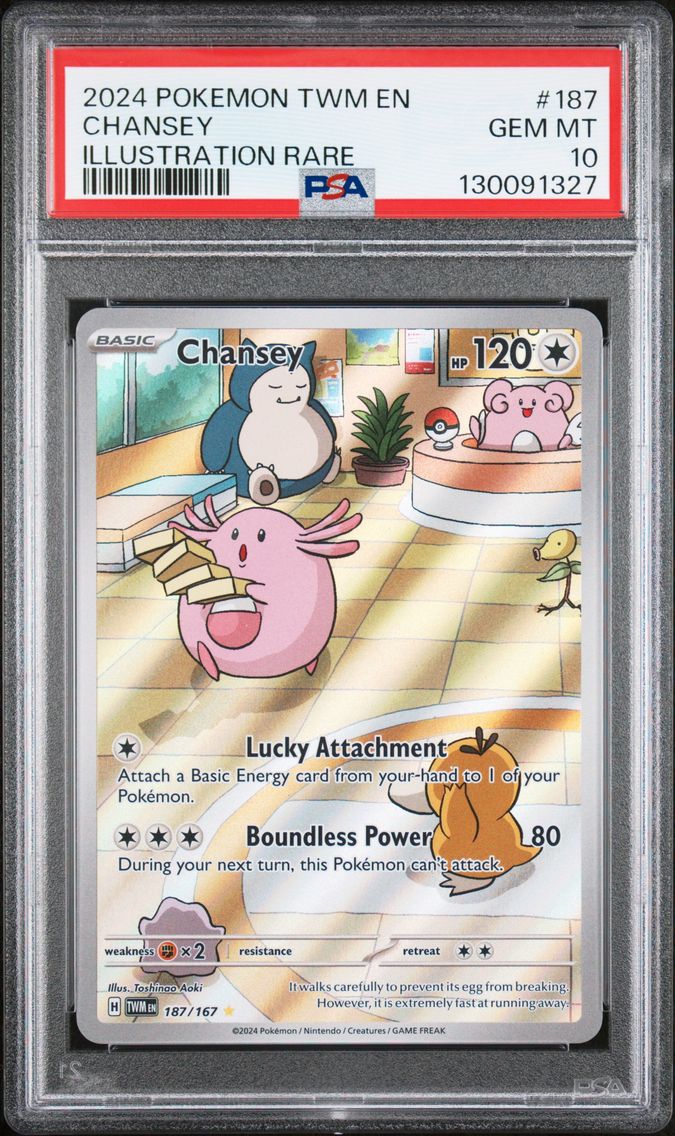 2024 #187 Chansey PSA 10 Twm EN-Twilight Masquerade
