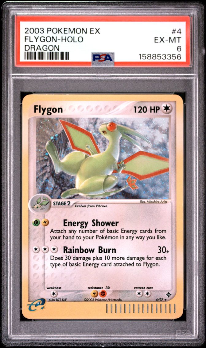 2003 #4 Flygon-Holo PSA 6 EX Dragon