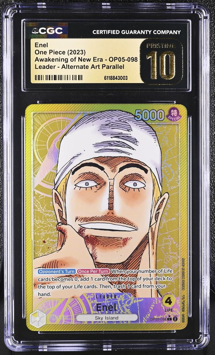 2023 #OP05-098 Enel CGC 10 Pristine Awakening of the New Era (OP05) - English