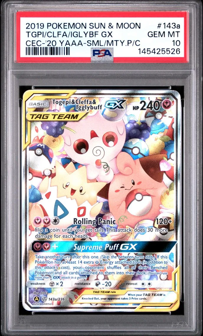 2019 #143a Togepi & Cleffa & Igg