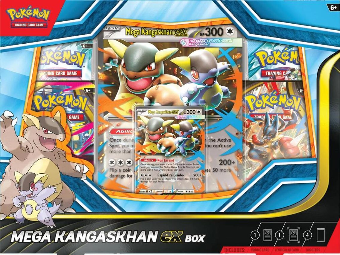Pokemon TCG: Mega Kangaskhan ex Box