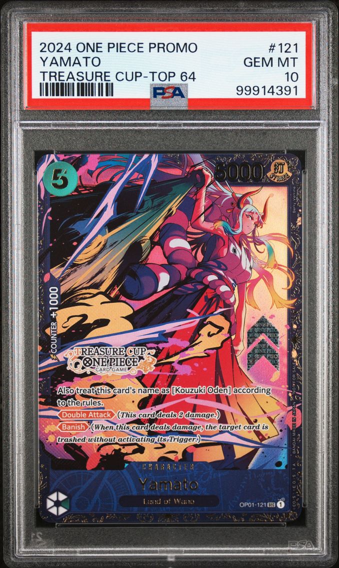 2024 #121 Yamato PSA 10 Promos One Piece