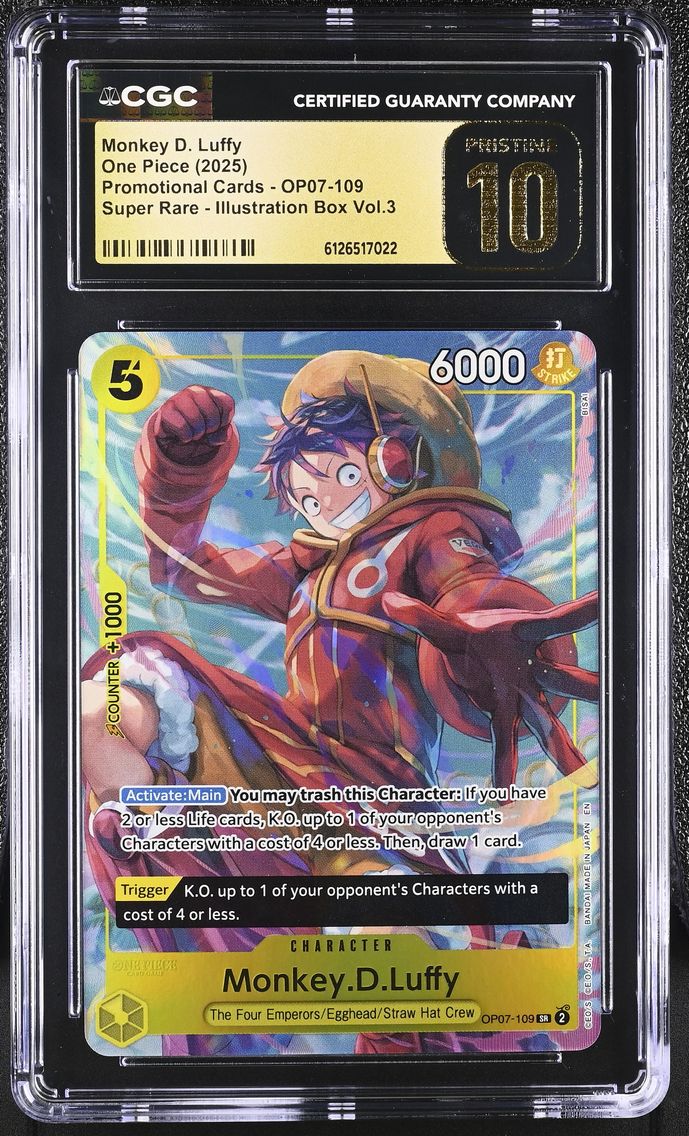 2025 #OP07-109 Monkey D. Luffy C