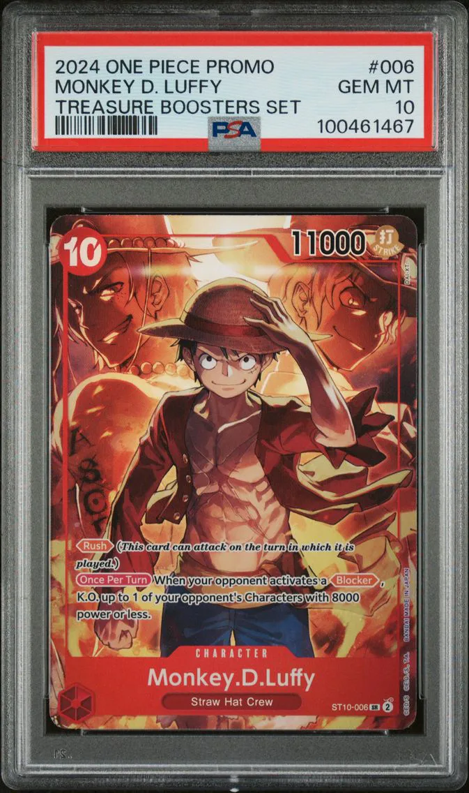2024 #006 Monkey D. Luffy PSA 10 One Piece Promos