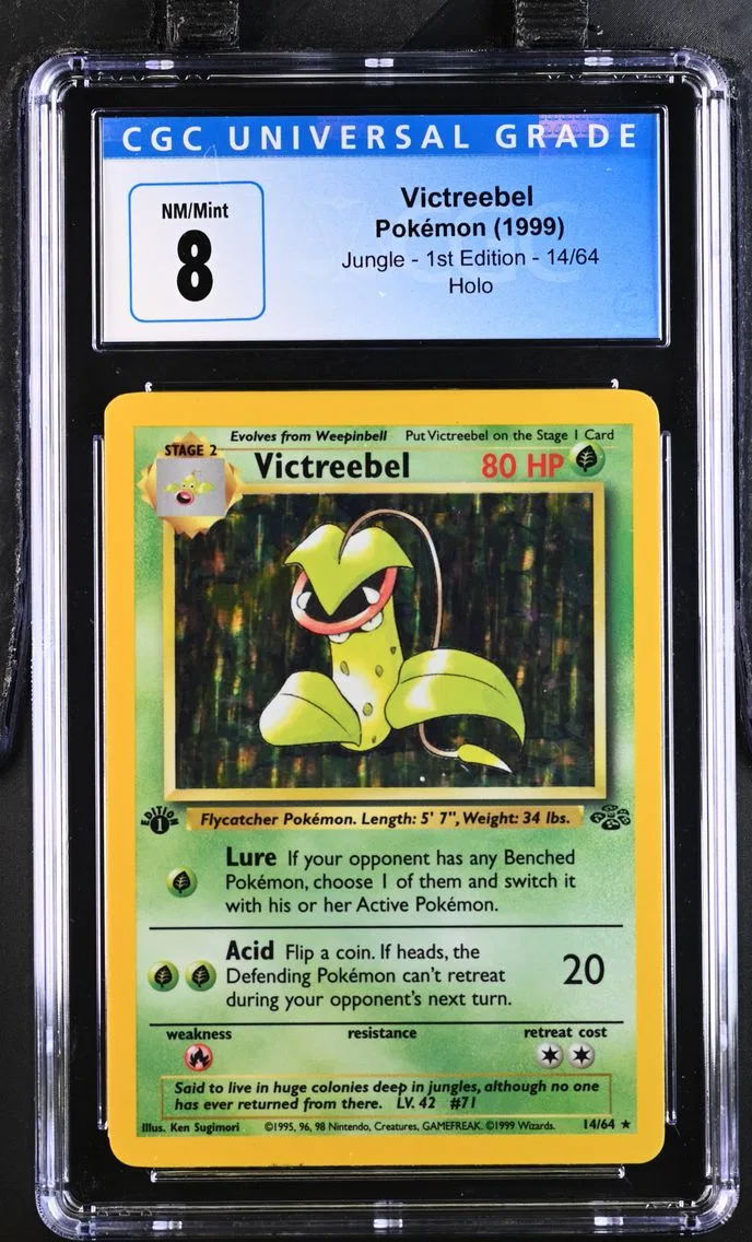 1999 #14 Victreebel CGC 8 Jungle - 1st Edition - English